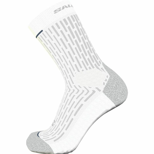 Sports Socks Salomon Ultra Glide Crew White 39-41