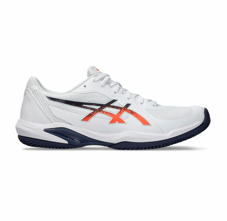 Men's Tennis Shoes Asics Solution Swift Ff 2 Clay White 41.5