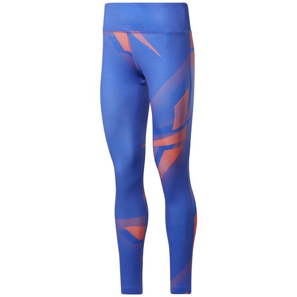 Sport leggings for Women Reebok MYT Printed Blue S