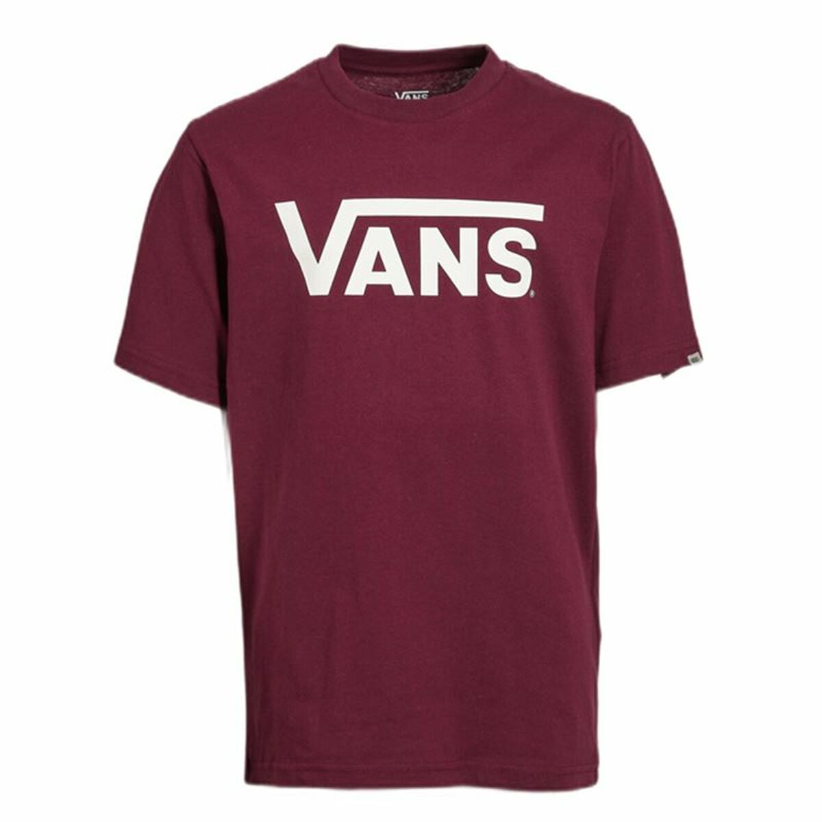 Child's Short Sleeve T-Shirt Vans Drop V Boy-B Brown S