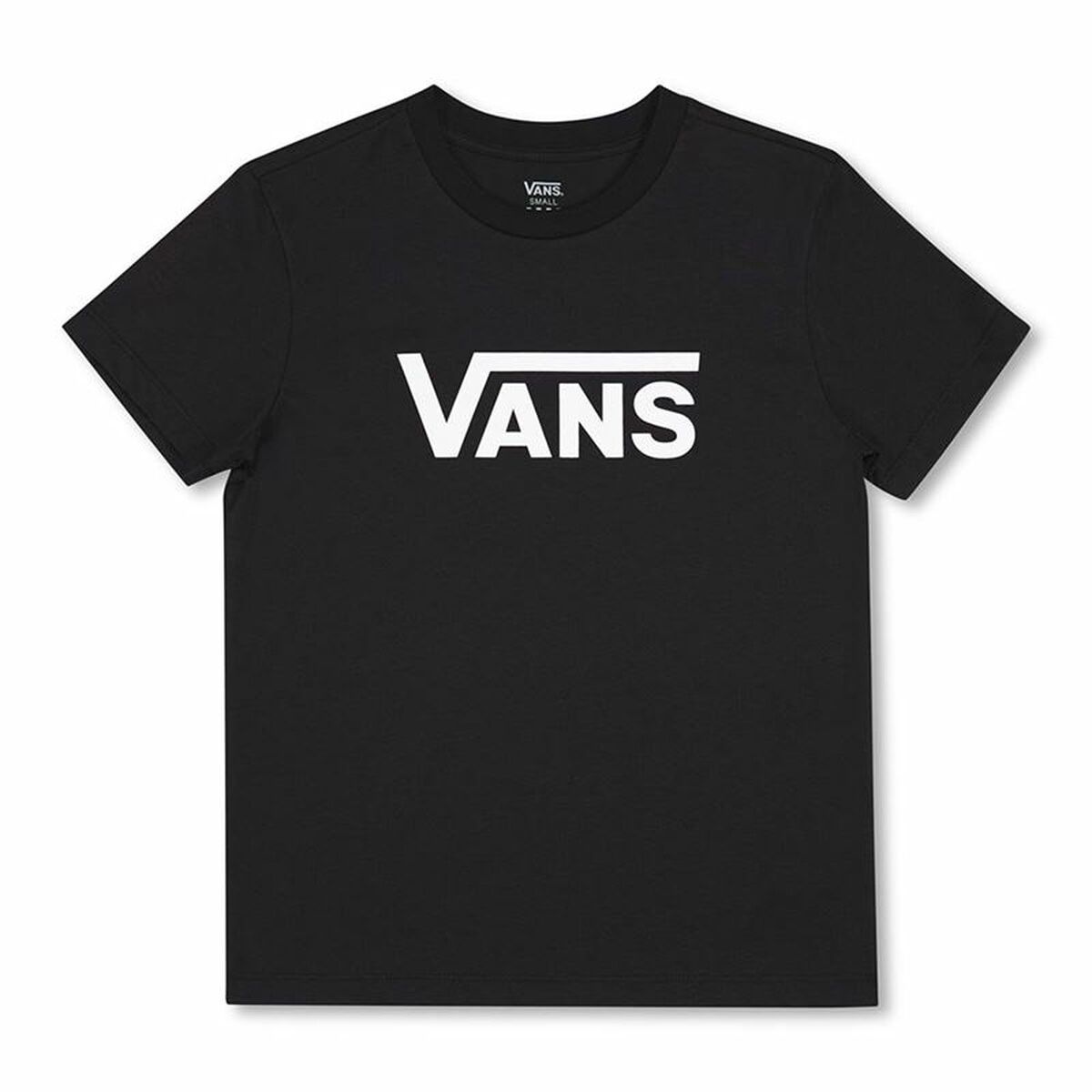 Women’s Short Sleeve T-Shirt Vans Drop V SS Crew-B Black S