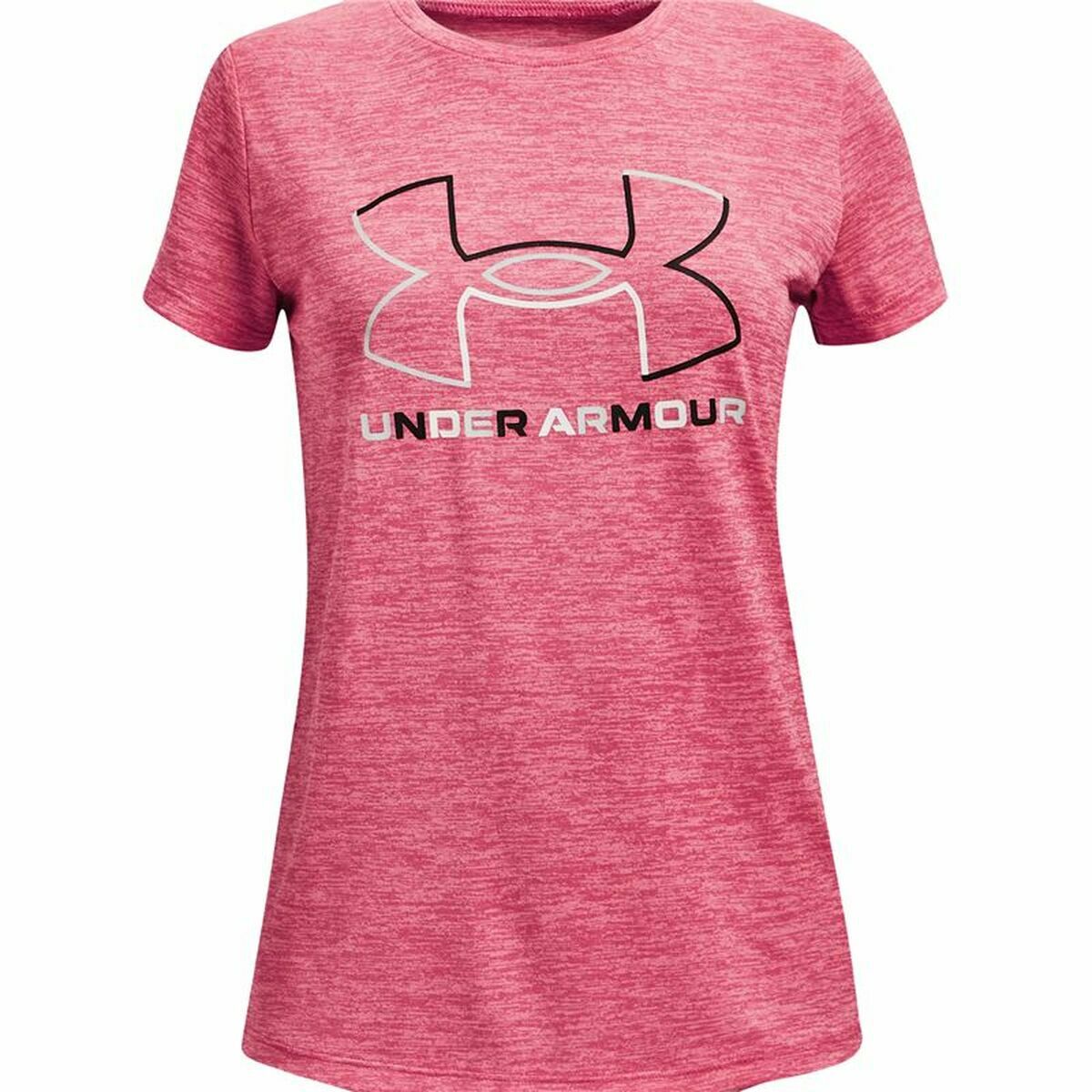 Child's Short Sleeve T-Shirt Under Armour Pink 18-20 Years