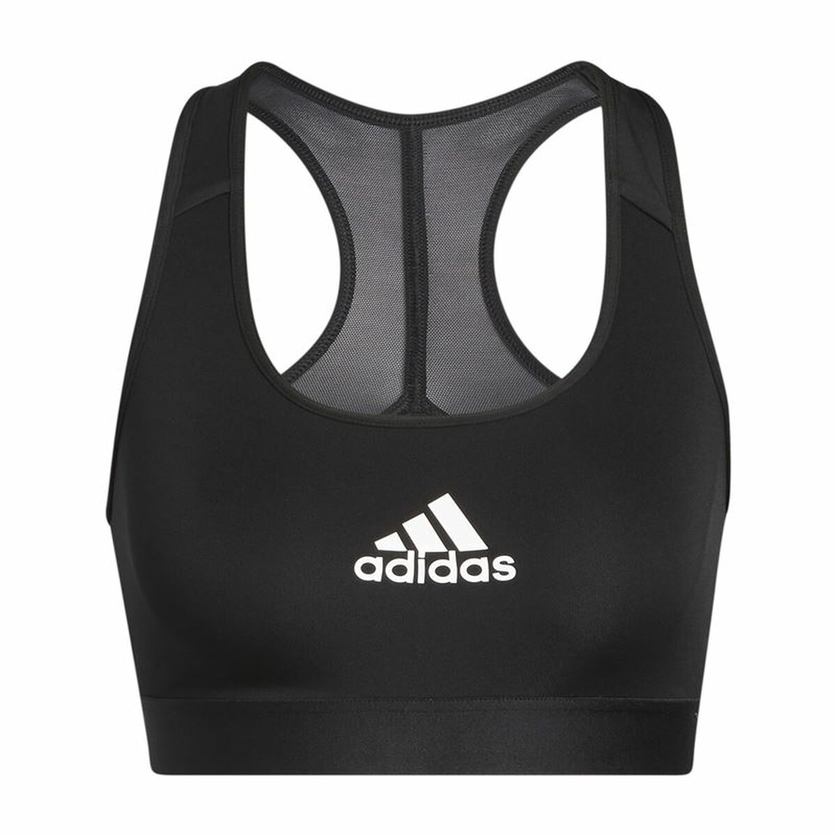 Sports Bra Adidas Powerreact Black XS