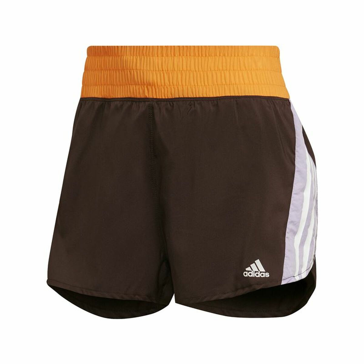 Sports Shorts for Women Adidas Hyperglam Brown M