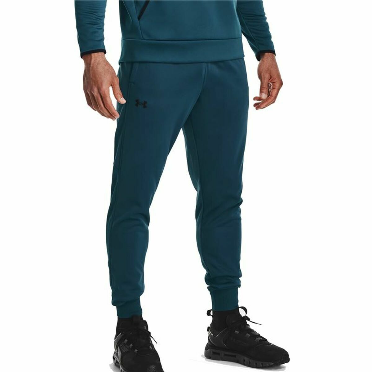 Adult Trousers Under Armour Fleece Joggers Blue S