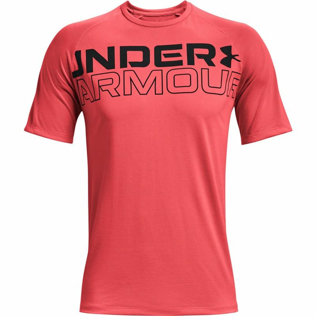 Men’s Short Sleeve T-Shirt Under Armour Tech 2.0 Red S