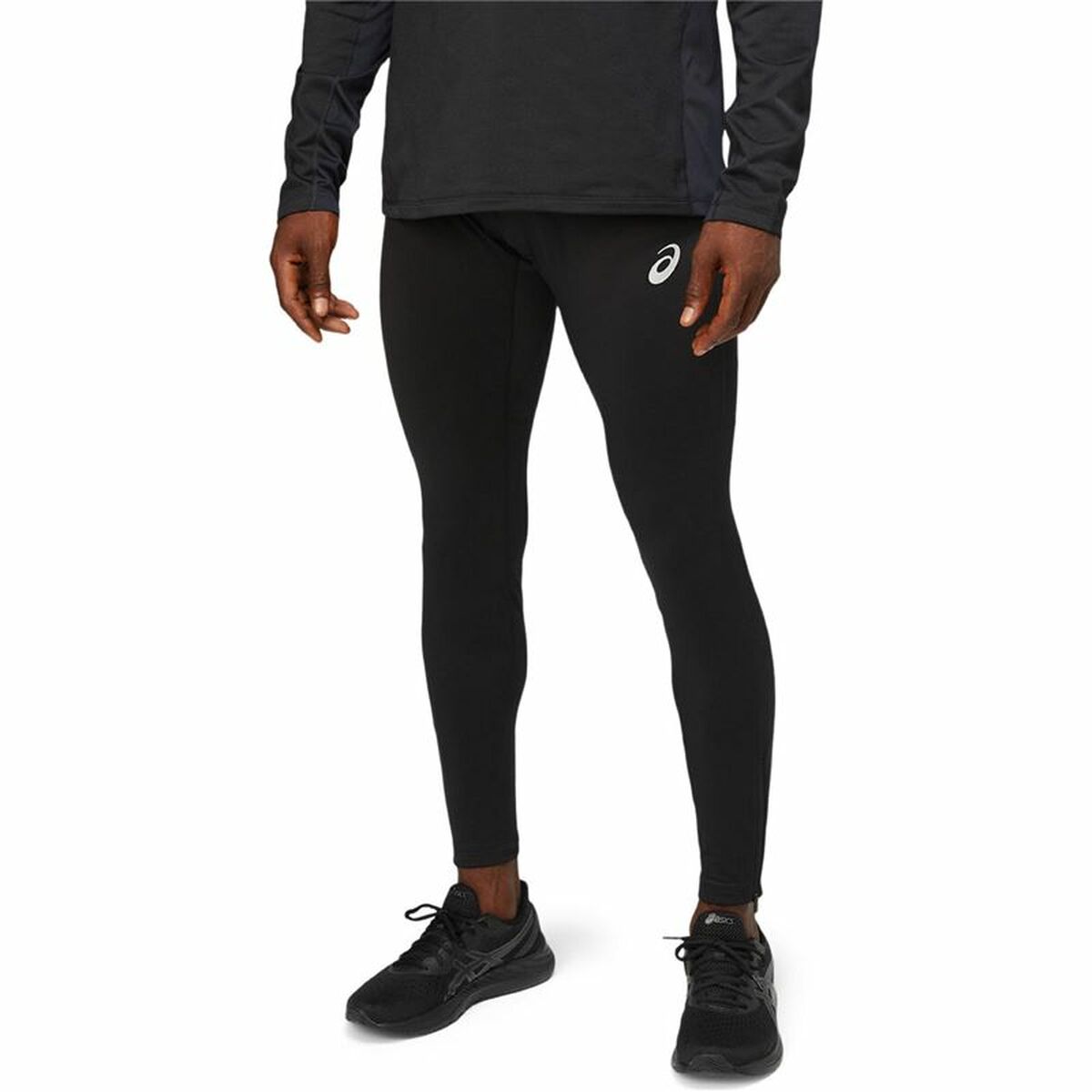 Long Sports Trousers Asics Core Winter Tight Black Men 39 - 42