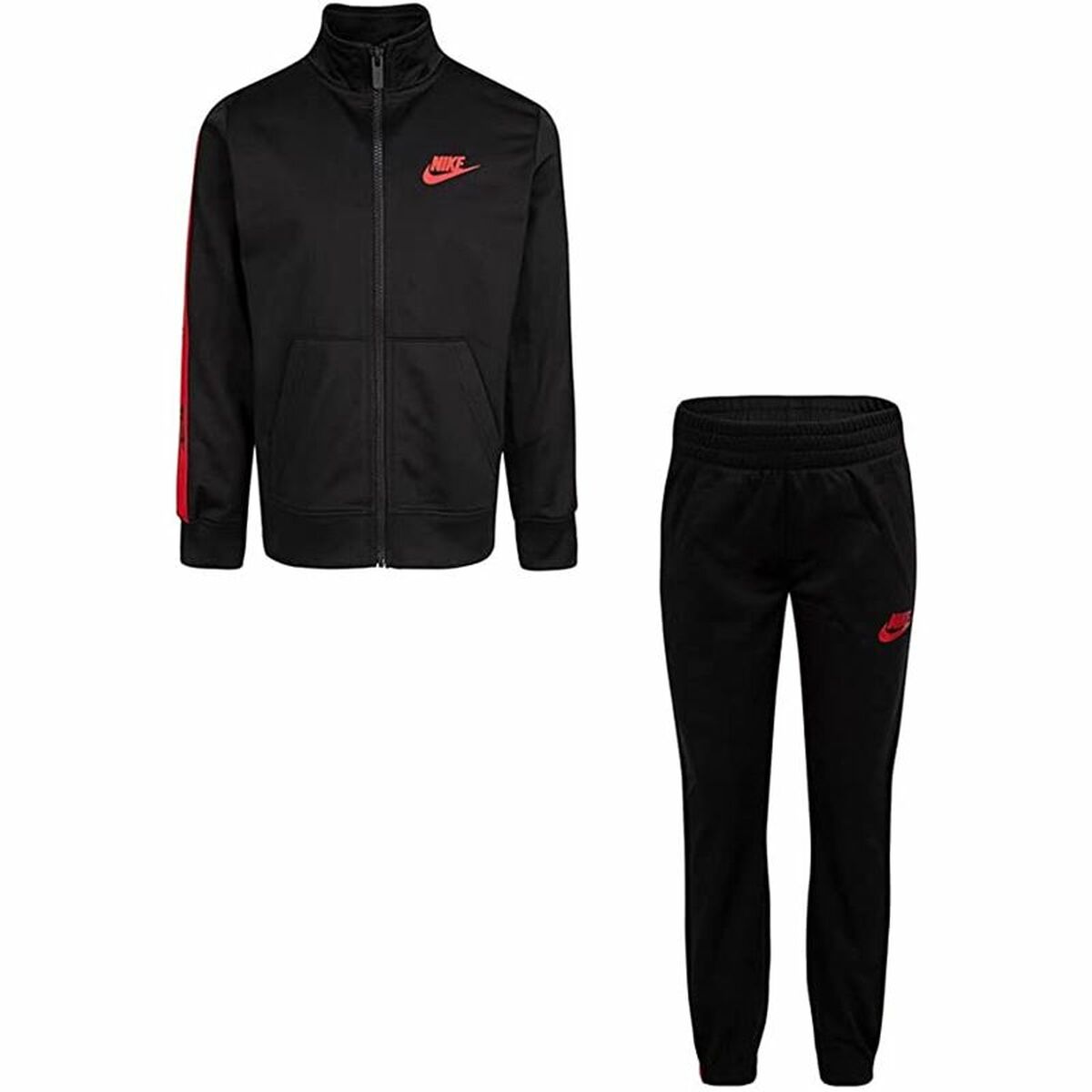 Children’s Tracksuit Nike Tricot Logo Black 3