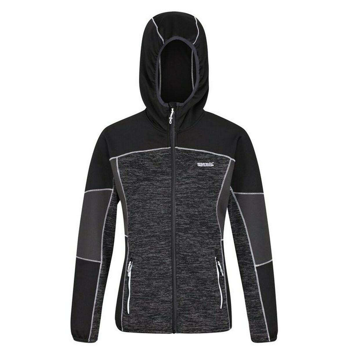 Women's Sports Jacket Regatta Walbury II Full Zip Black 14