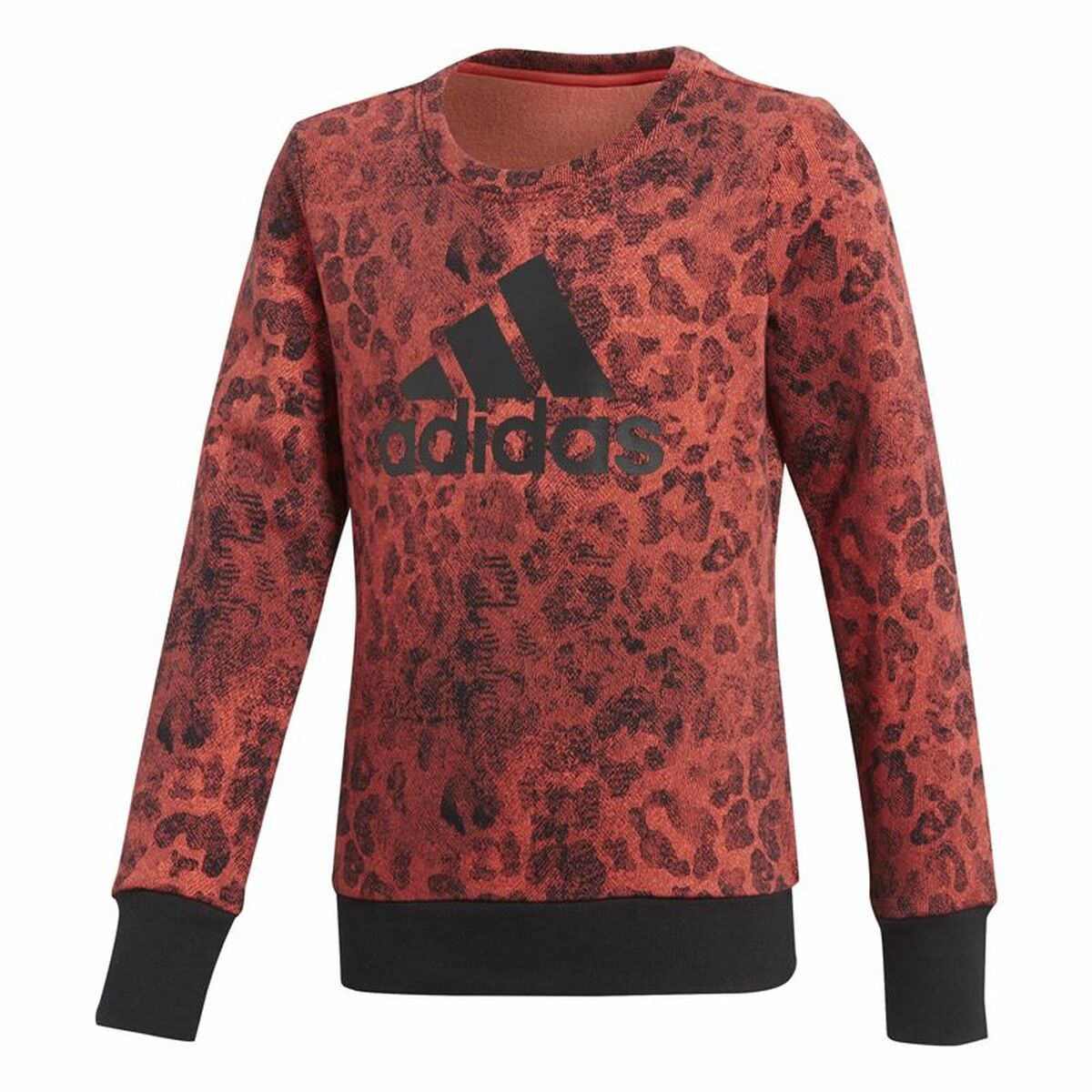 Women’s Sweatshirt without Hood Adidas YG Crew Sweat Salmon 9-10 Years