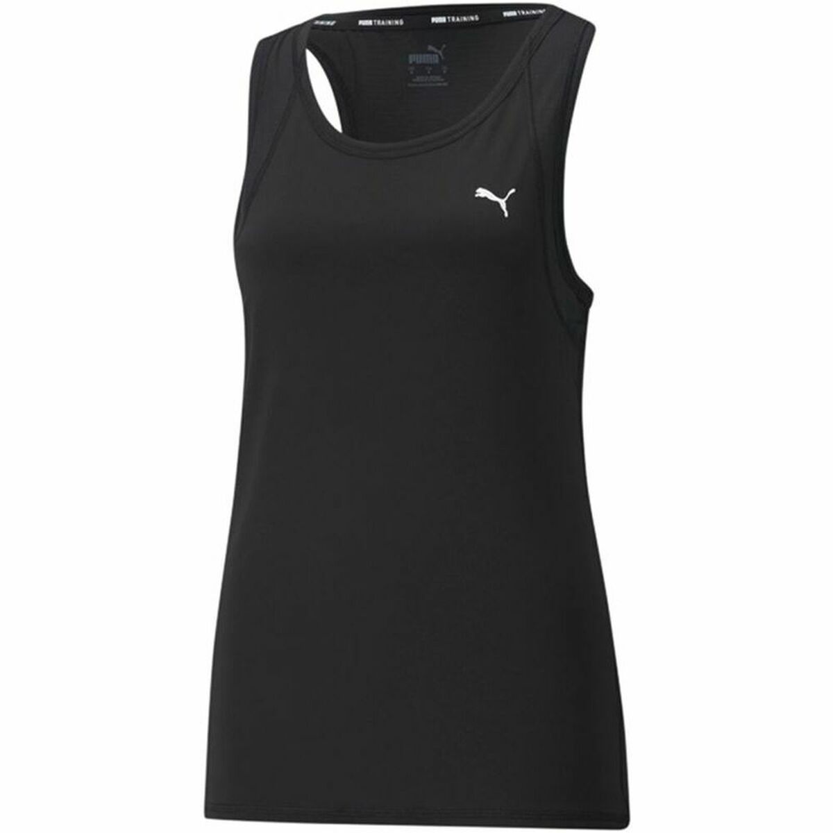 Women’s Short Sleeve T-Shirt Puma  Favorite Tank  Black L