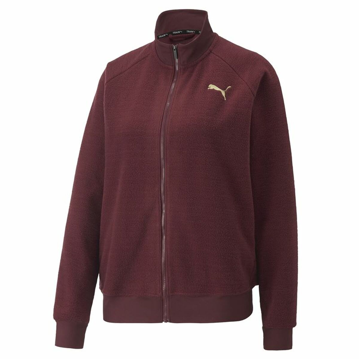 Women's Sports Jacket Puma Fit Sherpa Dark Red XS