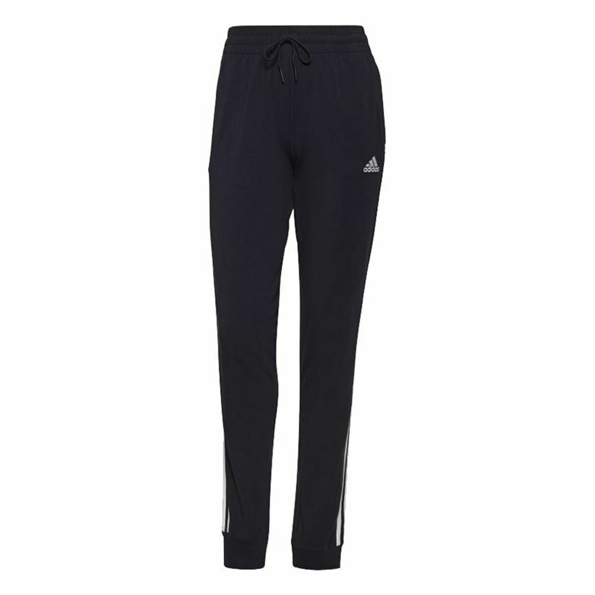 Adult's Tracksuit Bottoms Adidas  Essentials 3 Stripes Lady Blue M