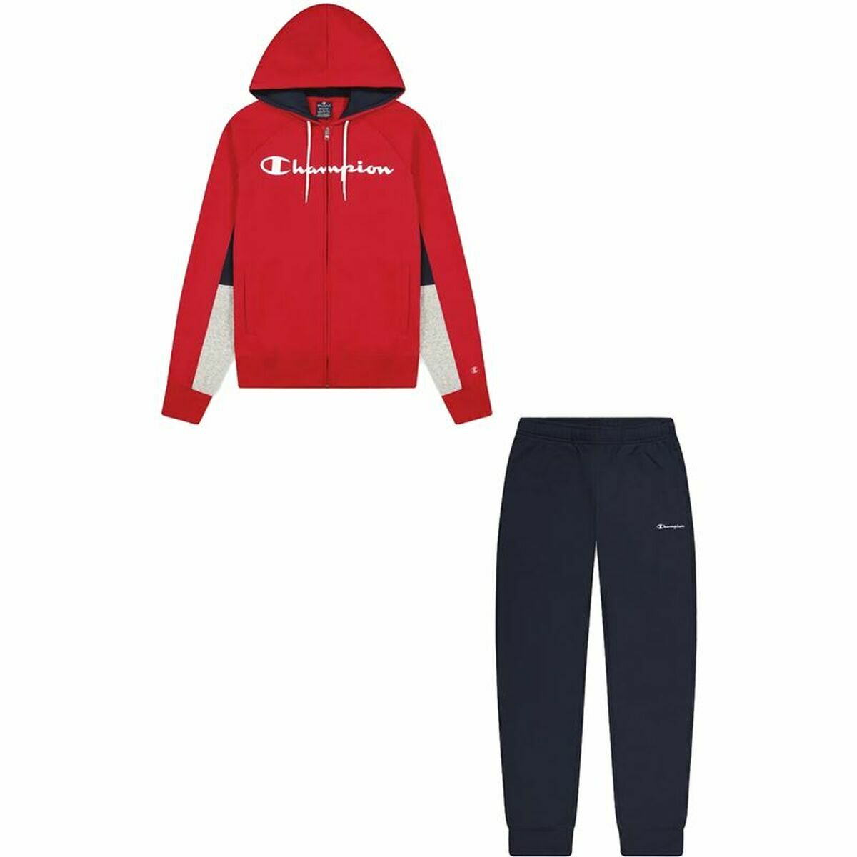 Tracksuit for Adults Champion Red With hood S
