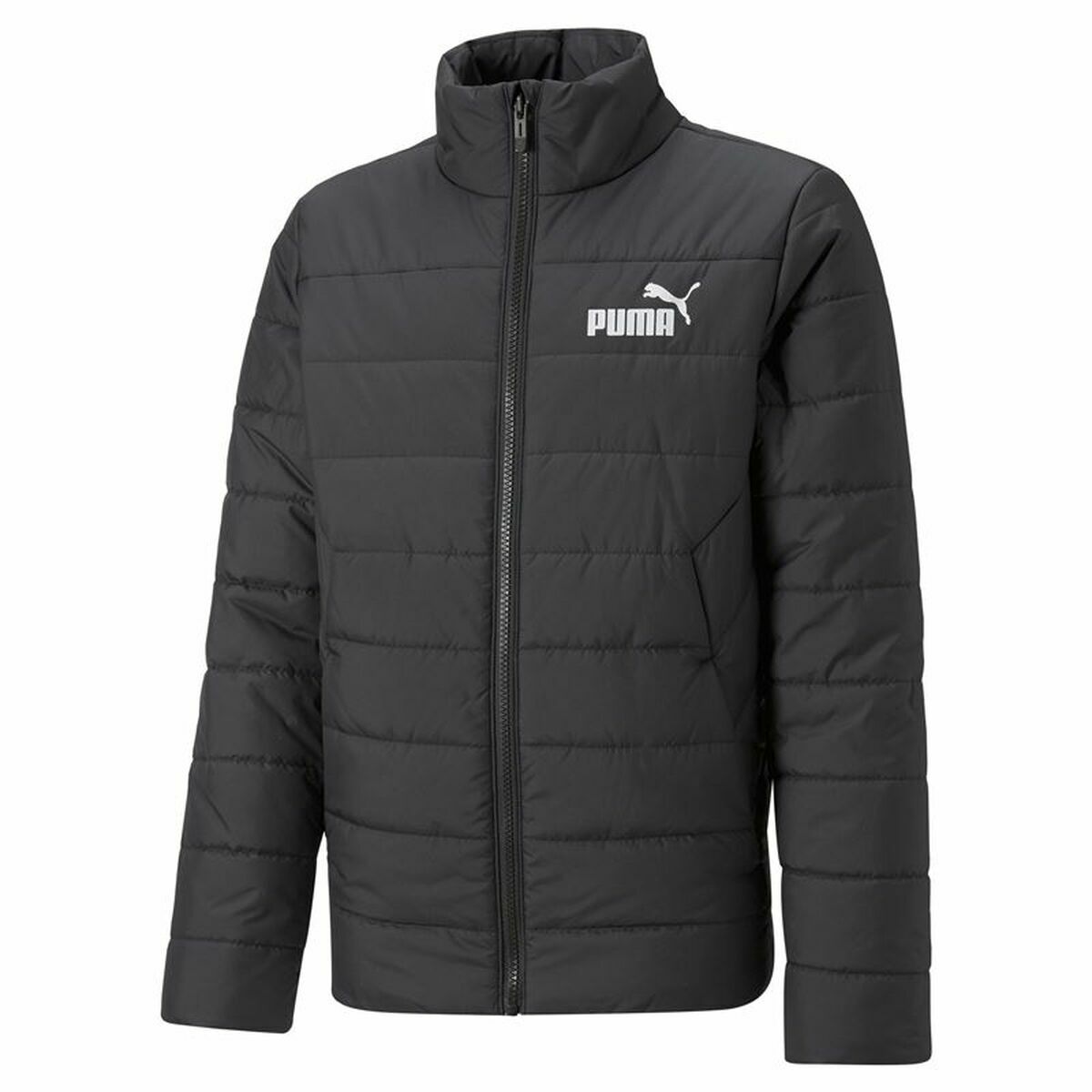 Children's Sports Jacket Puma Essentials Padded Black 5-6 Years