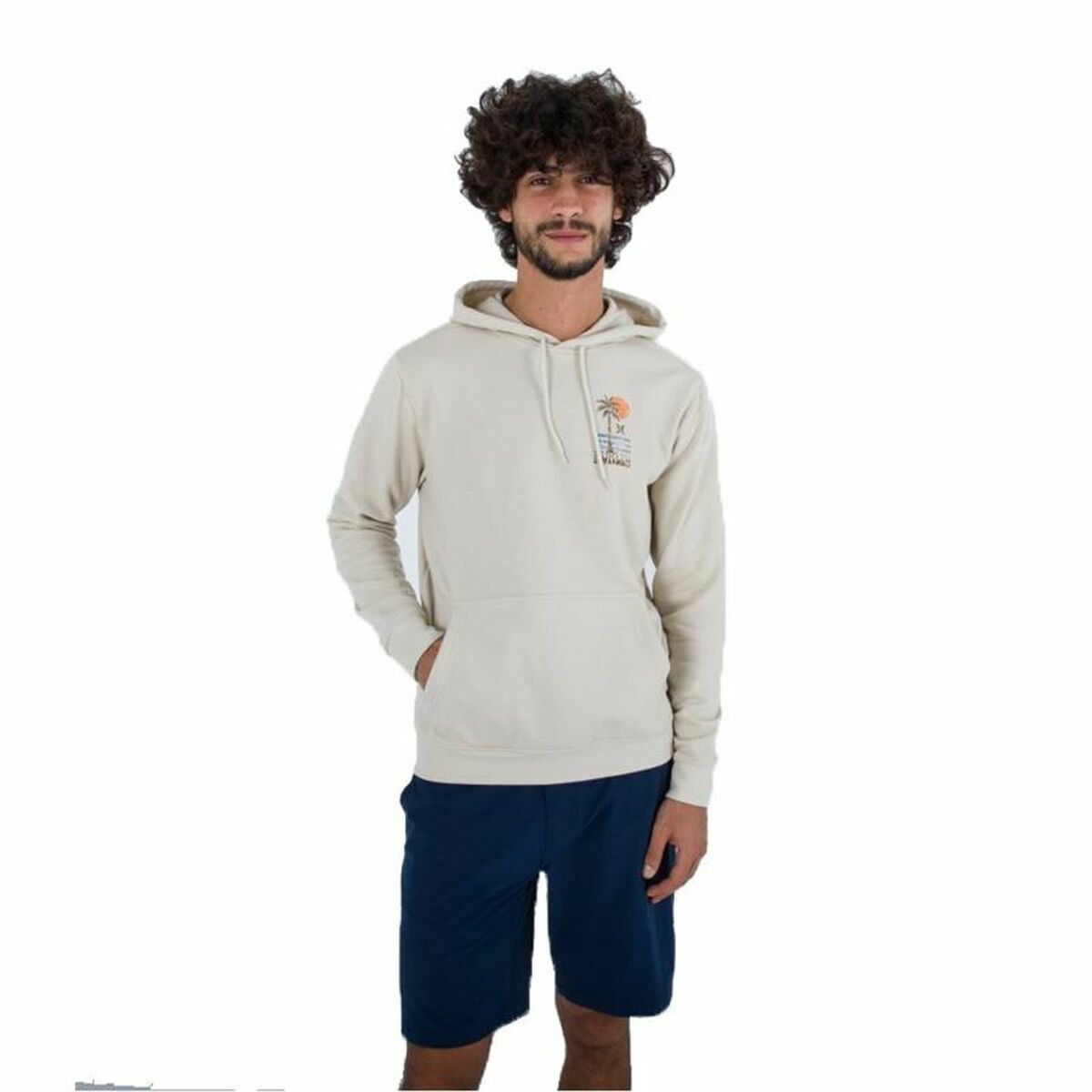 Men’s Hoodie Hurley Beige M