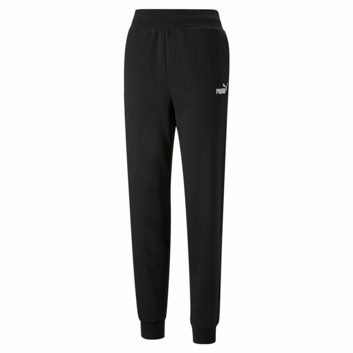 Adult's Tracksuit Bottoms Puma ESS+ Embroidery High-Waist Lady Black M