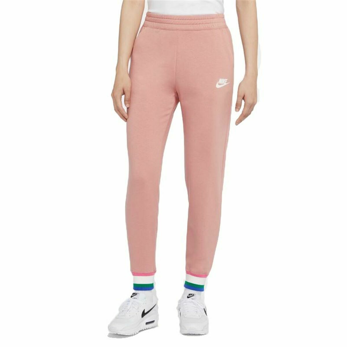 Long Sports Trousers Nike Lady Pink S