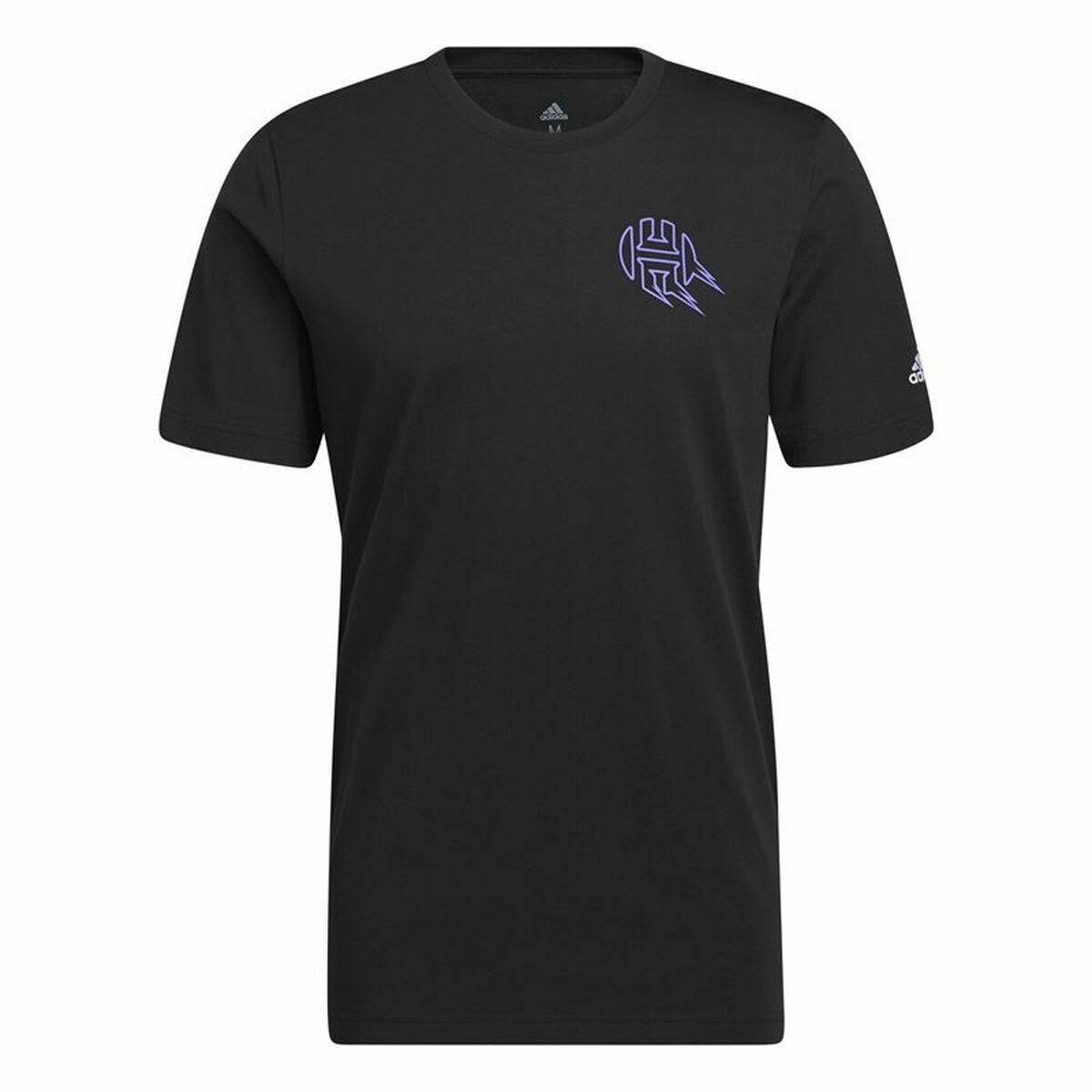 Men’s Short Sleeve T-Shirt Adidas Avatar James Harden Graphic Black XL
