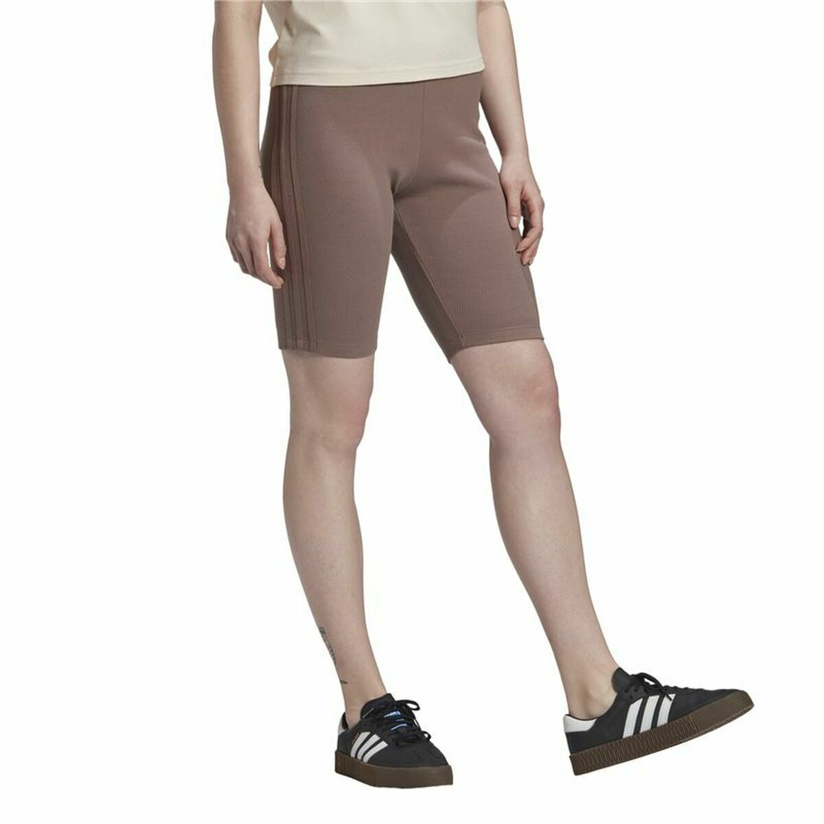 Sport leggings for Women Adidas Bikers Brown 38