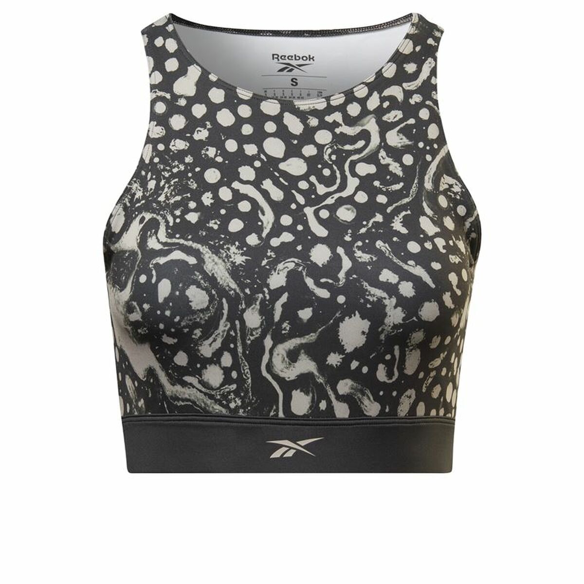 Sports Bra Reebok Modern Safari Black XS