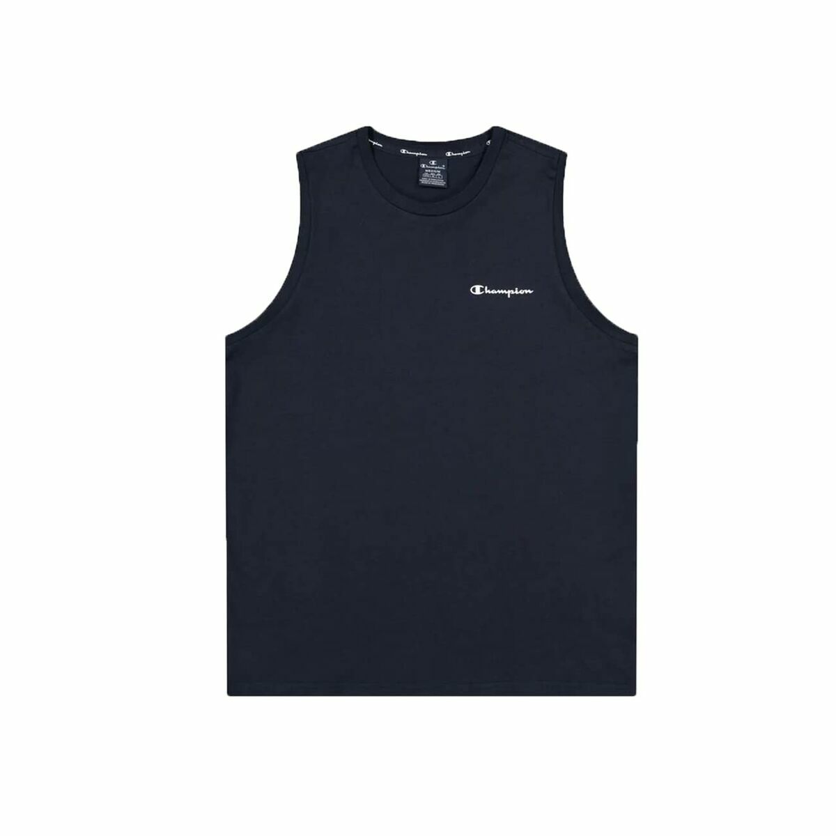 Men’s Short Sleeve T-Shirt Champion Navy Blue L