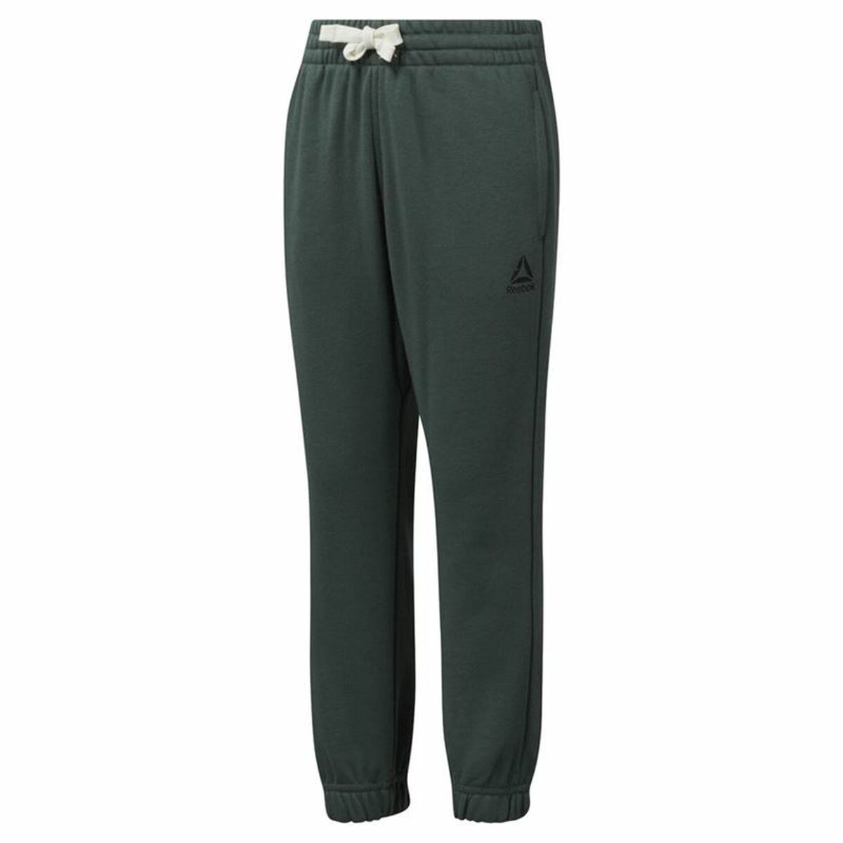 Children's Tracksuit Bottoms Reebok Essentials French Terry Olive 5-6 Years