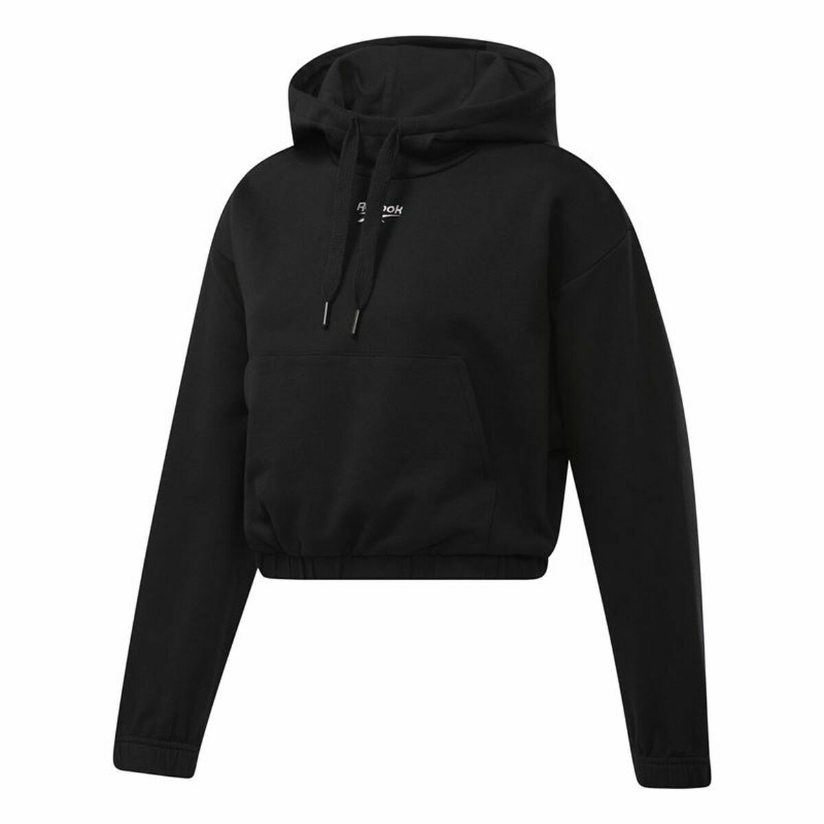 Women’s Hoodie Reebok Sportswear Cropped Black M
