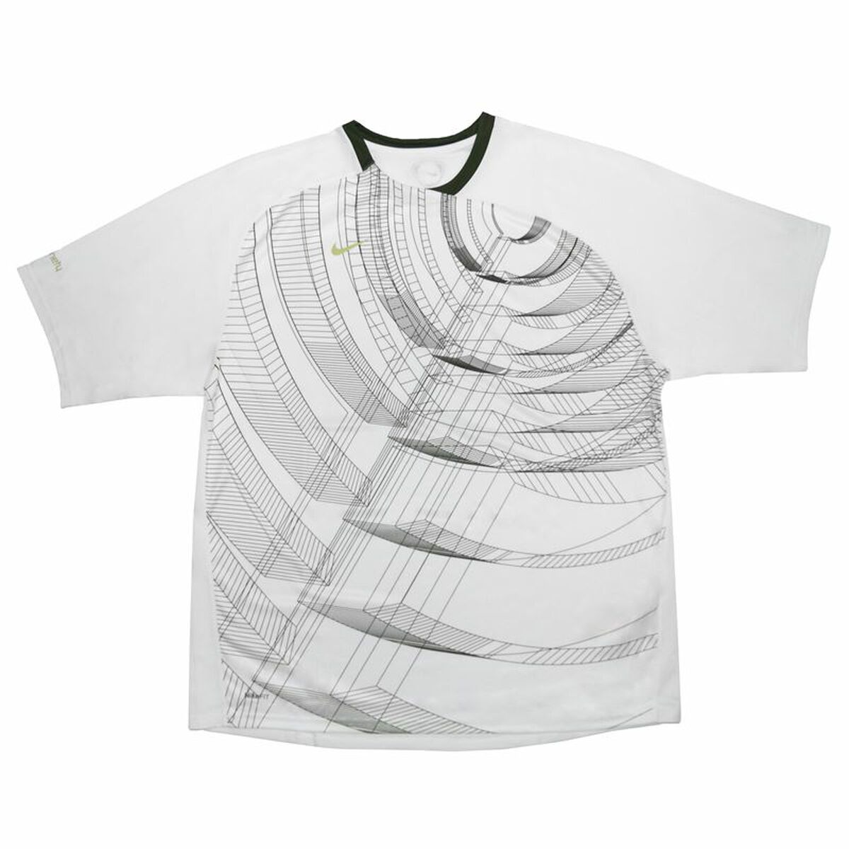 Men’s Short Sleeve T-Shirt Nike Summer T90 White S