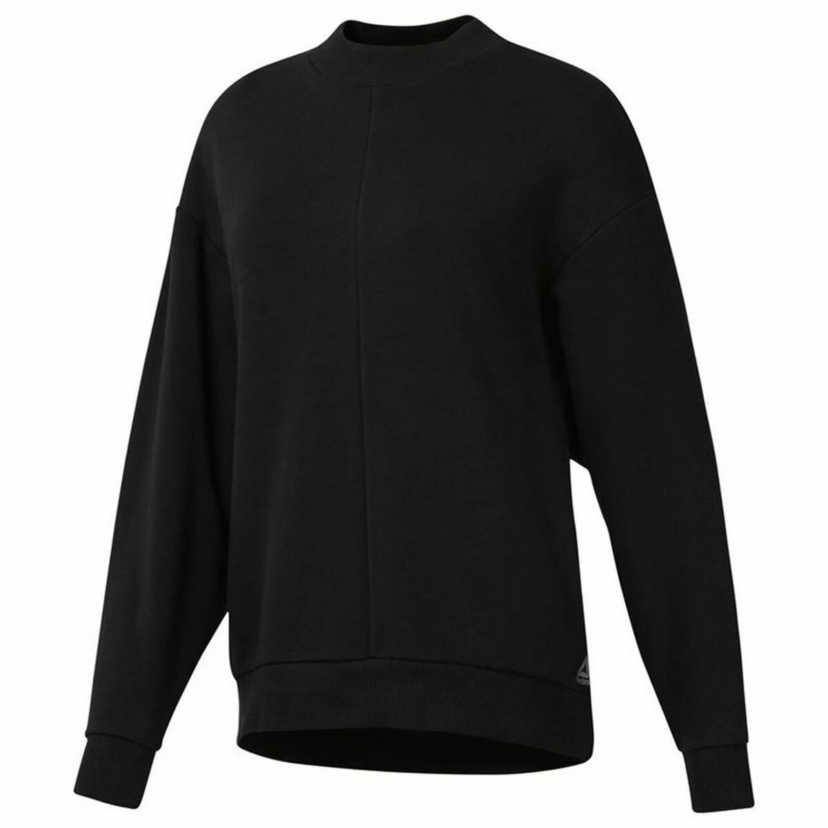 Women’s Sweatshirt without Hood Reebok Supply Crew Black XS