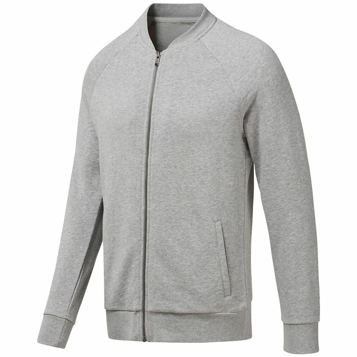 Men's Sports Jacket Reebok Bomber Retro Grey S