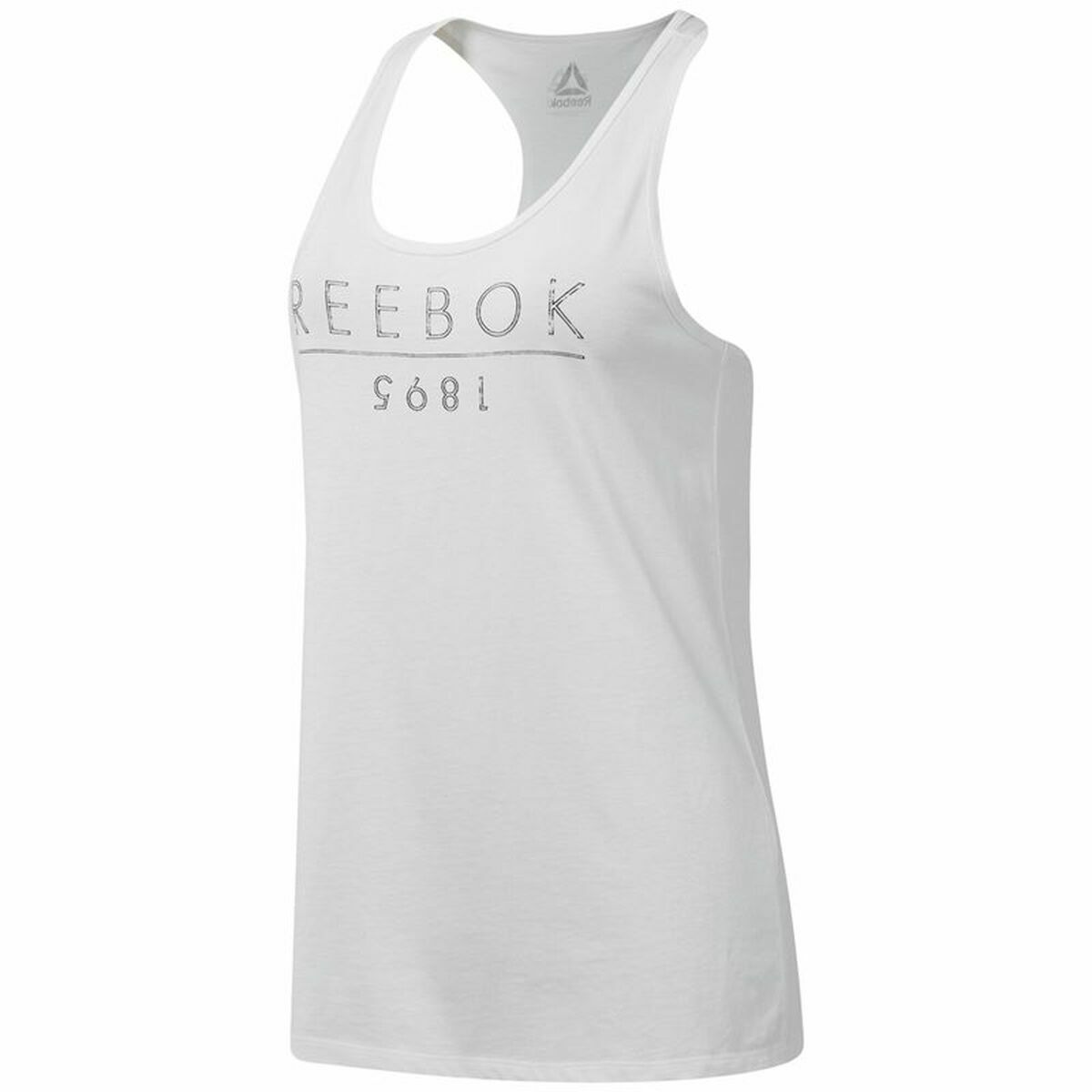 Women's Sleeveless T-shirt Reebok 1895 Race White 2XS
