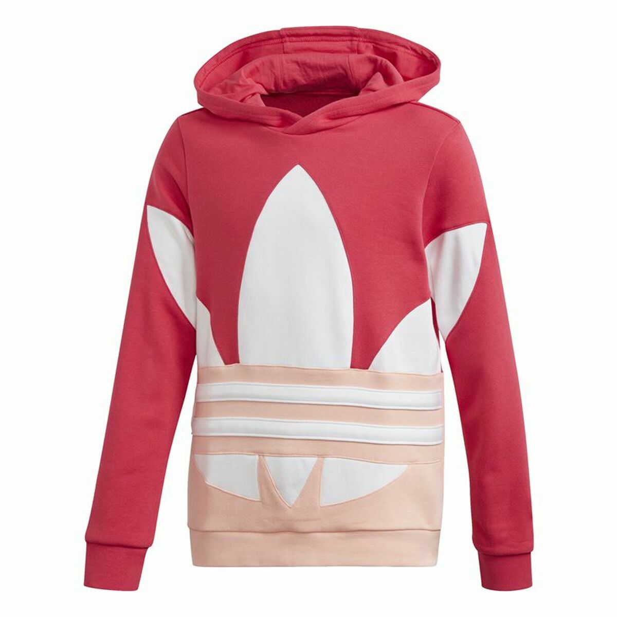 Children’s Sweatshirt Adidas Trefoil Coral 4-5 Years