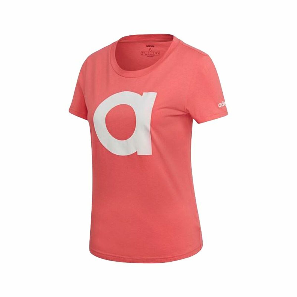 Women’s Short Sleeve T-Shirt Adidas Essentials Light Pink XS