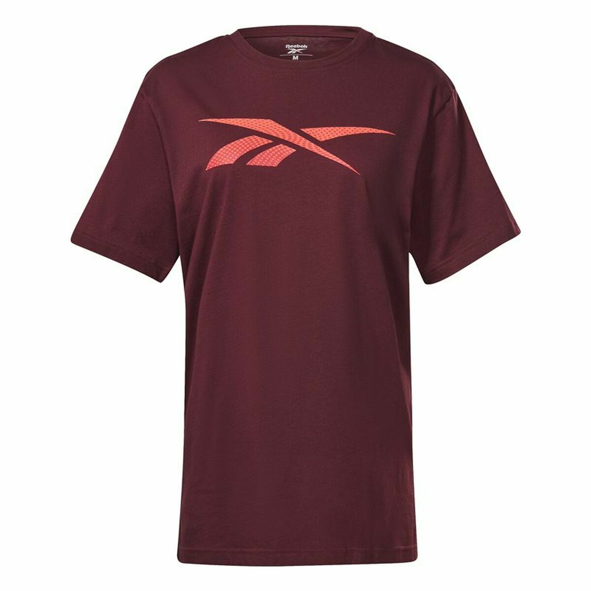Men’s Short Sleeve T-Shirt Reebok RI Logo Maroon S