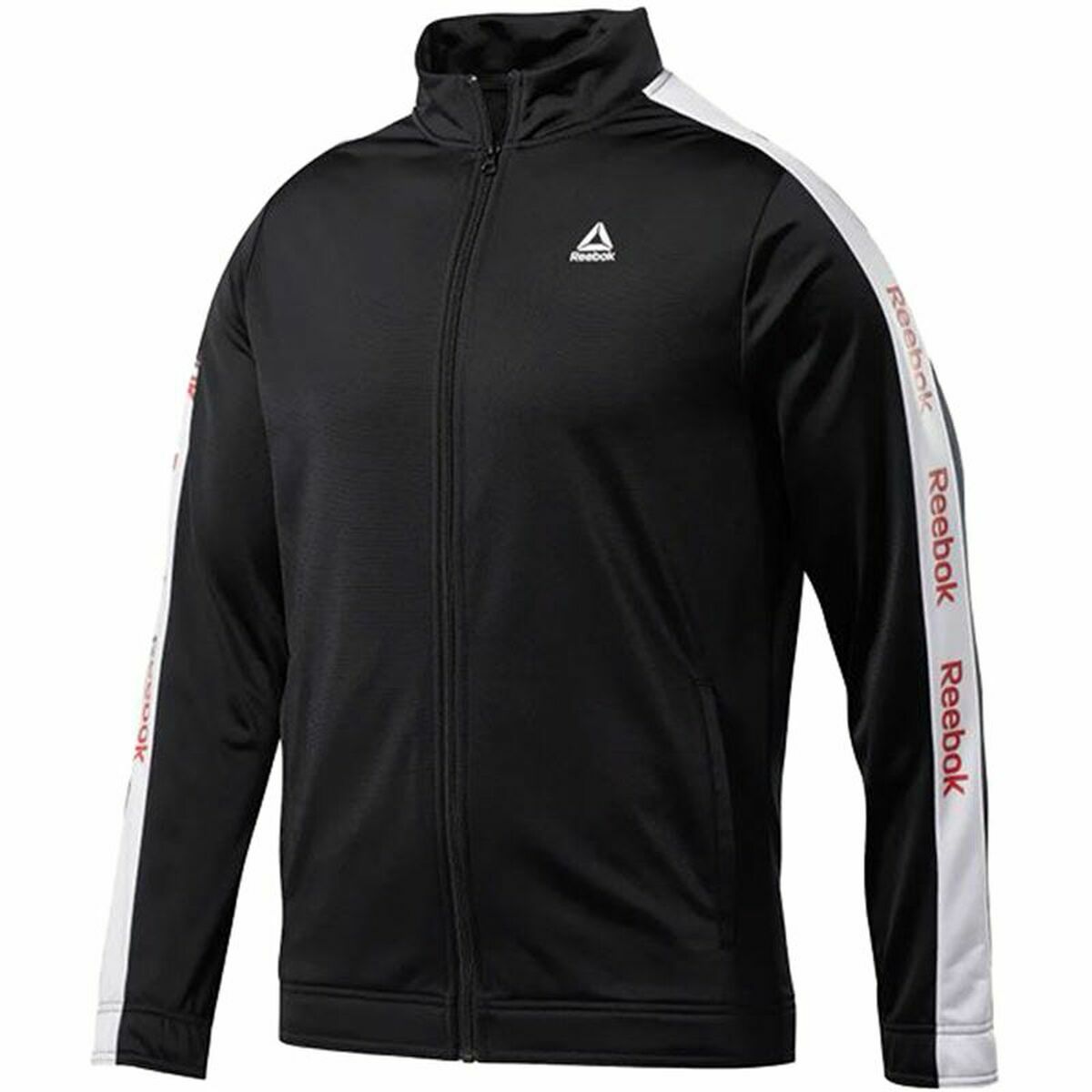 Men's Sports Jacket Reebok Essentials Linear Logo Black S
