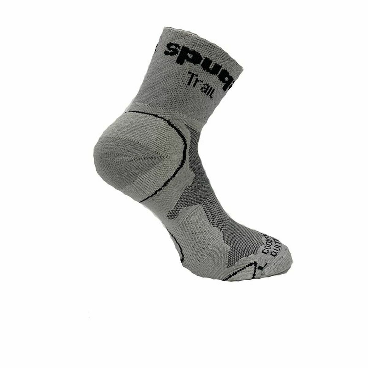 Sports Socks Spuqs Coolmax Protect Grey Dark grey 43-45