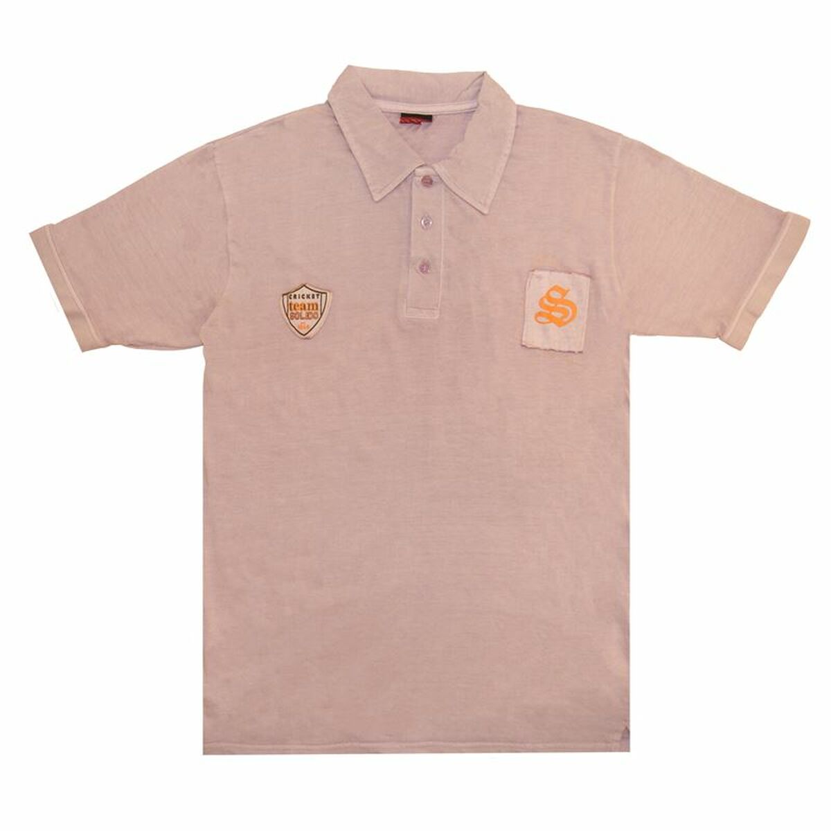 Men’s Short Sleeve Polo Shirt Solido Team Cricket XL