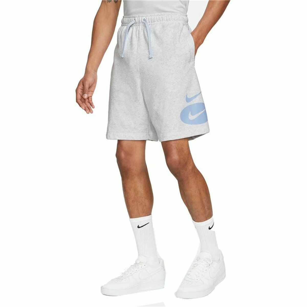Men's Sports Shorts Nike Sportswear Swoosh League Grey L