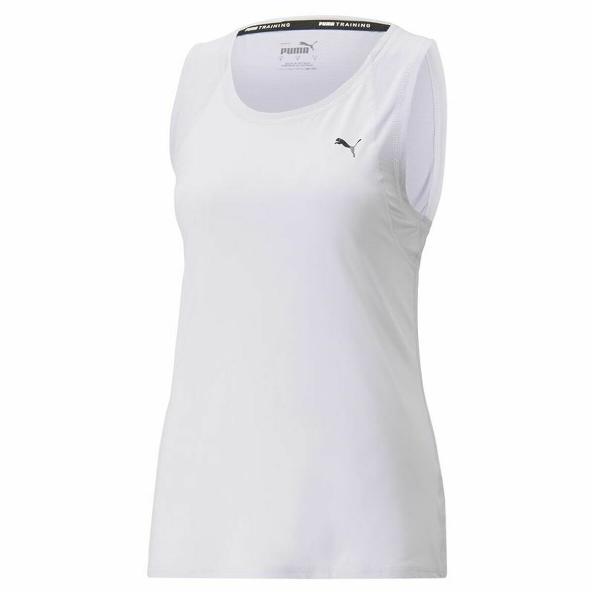 Women’s Short Sleeve T-Shirt Puma Favorite Tank White L