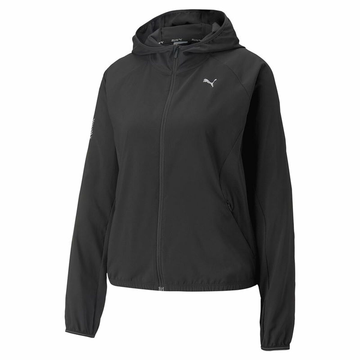 Women's Sports Jacket Puma Run Lightweight Black M