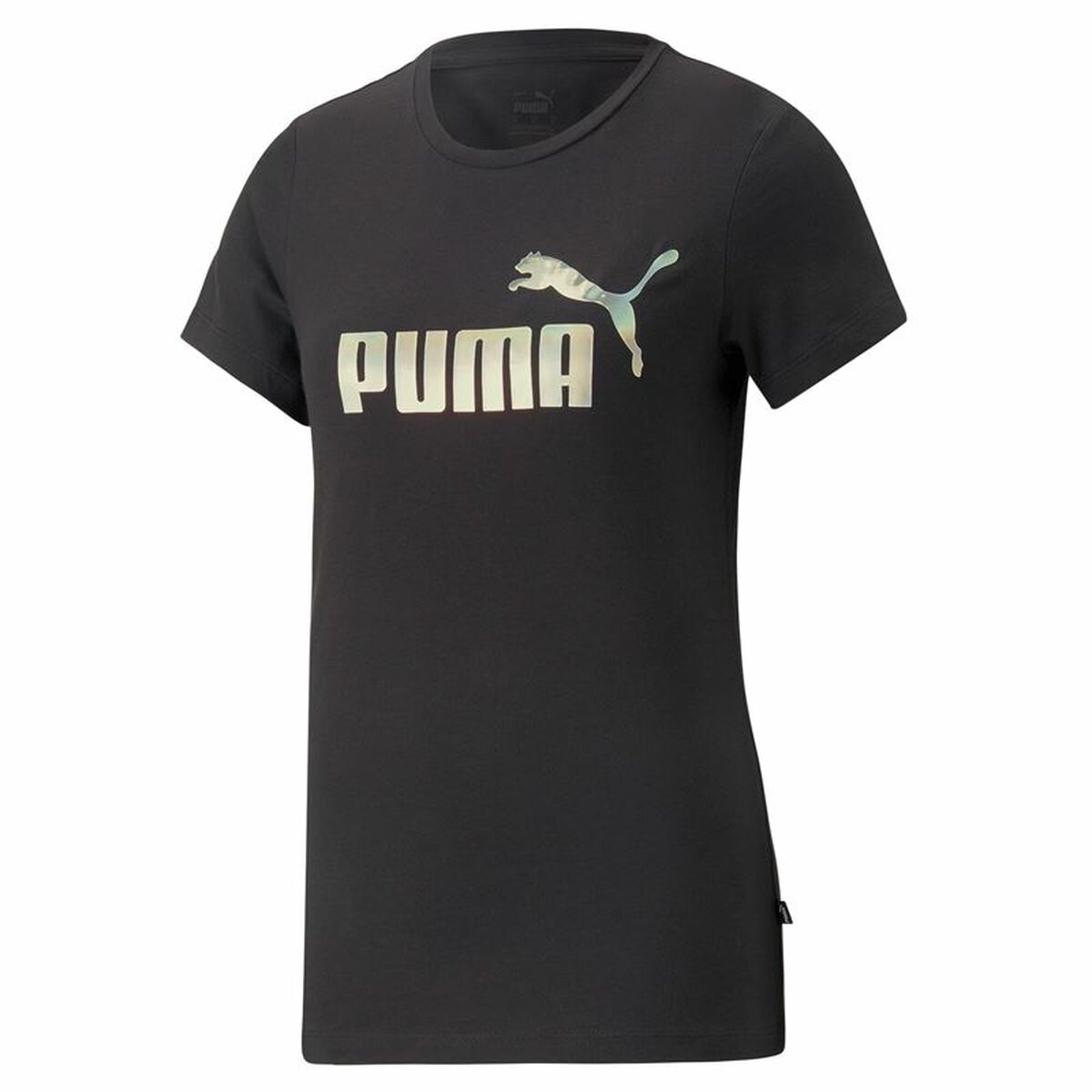 Women’s Short Sleeve T-Shirt Puma Essentials+ Nova Shine Black S