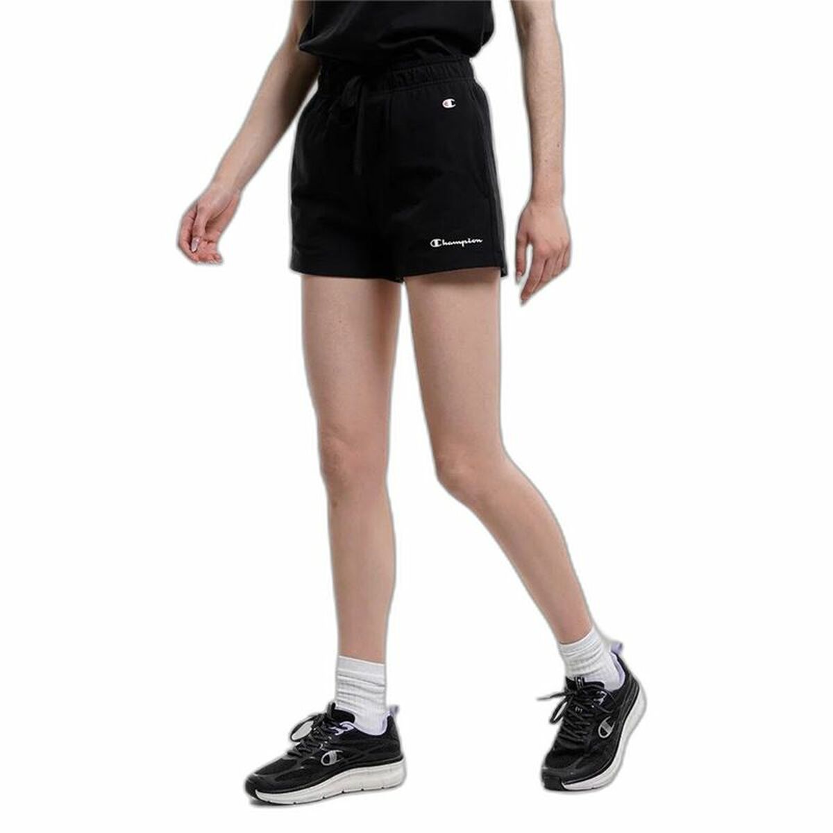 Sports Shorts for Women Champion Shorts Black L