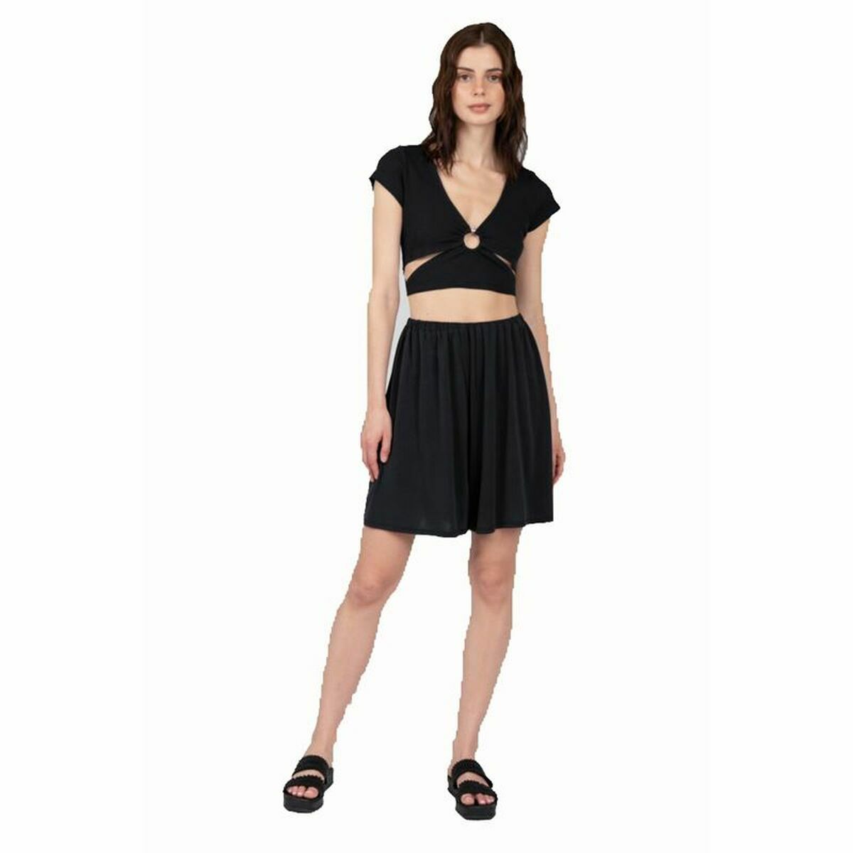 Sports Shorts for Women 24COLOURS Casual Black 38