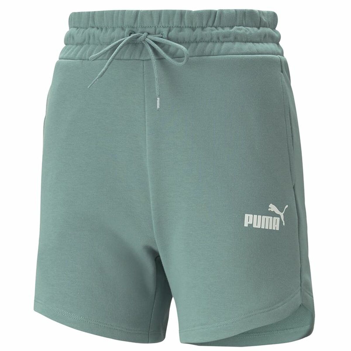 Men's Sports Shorts Puma Ess 5" High Waist Aquamarine Green XS
