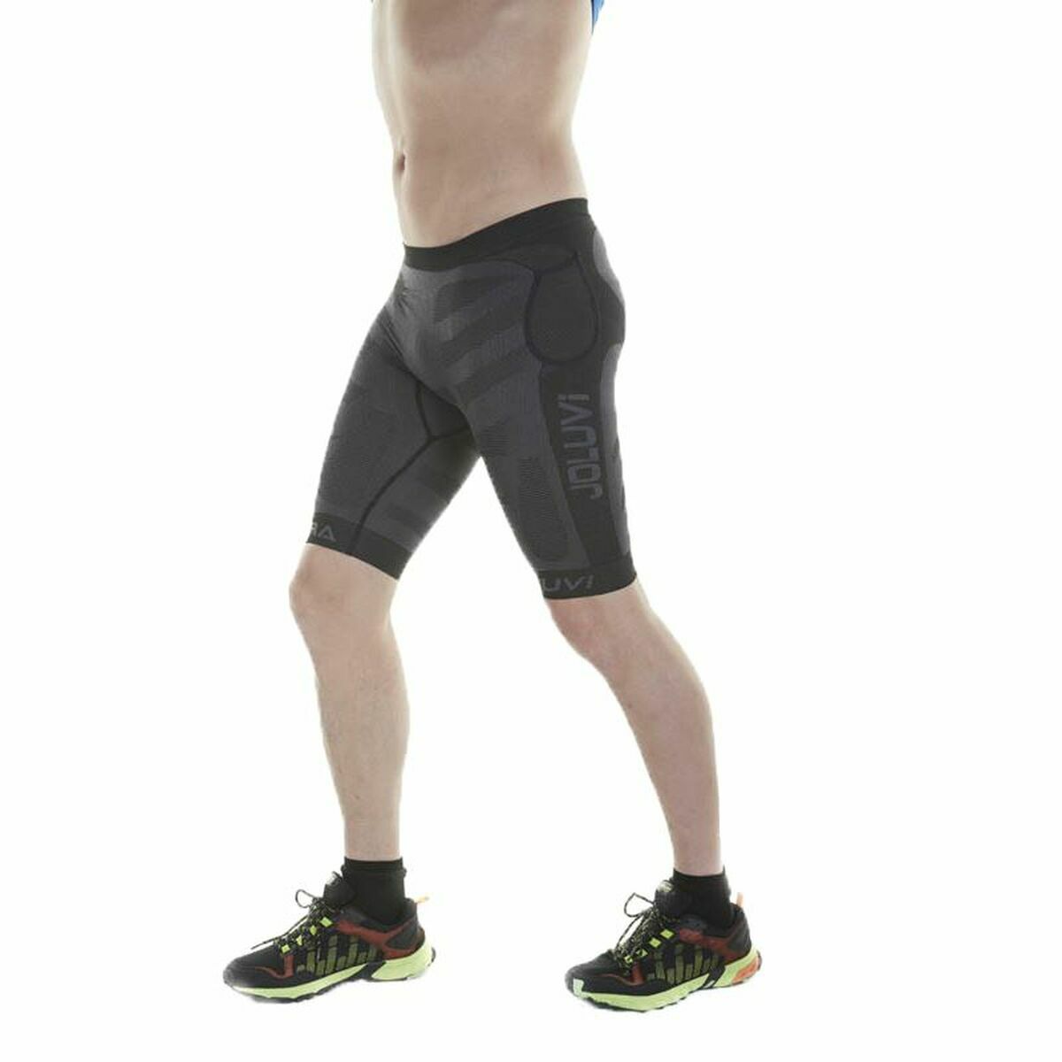 Sports Leggings for Men Joluvi Pro Black S