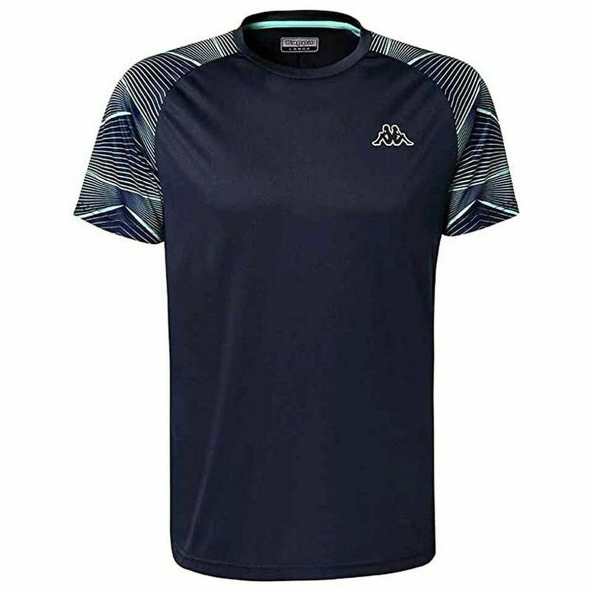 Men’s Short Sleeve T-Shirt Kappa Eoste Graphik Navy Blue S
