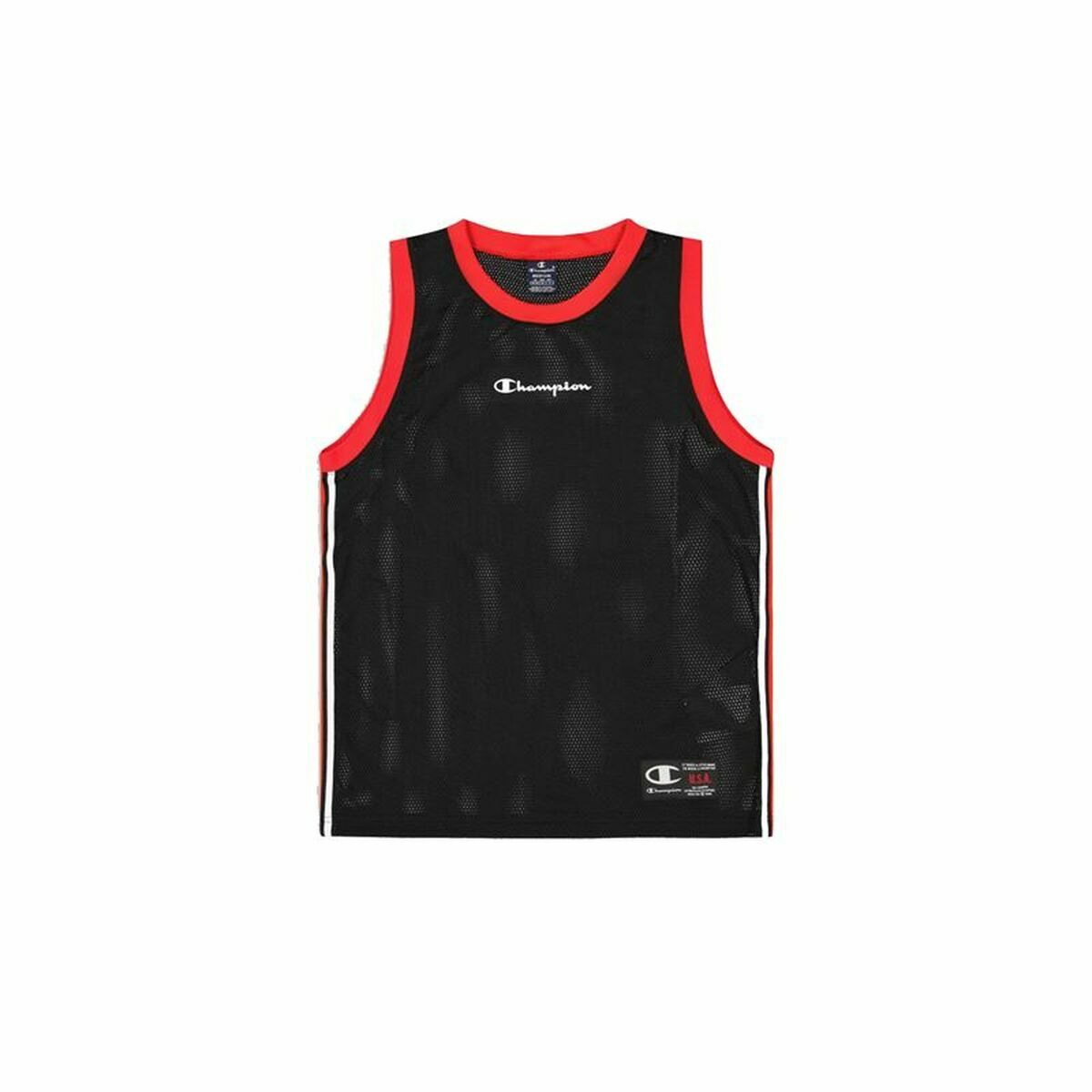 Men's Sleeveless T-shirt Champion Tank Top Black M