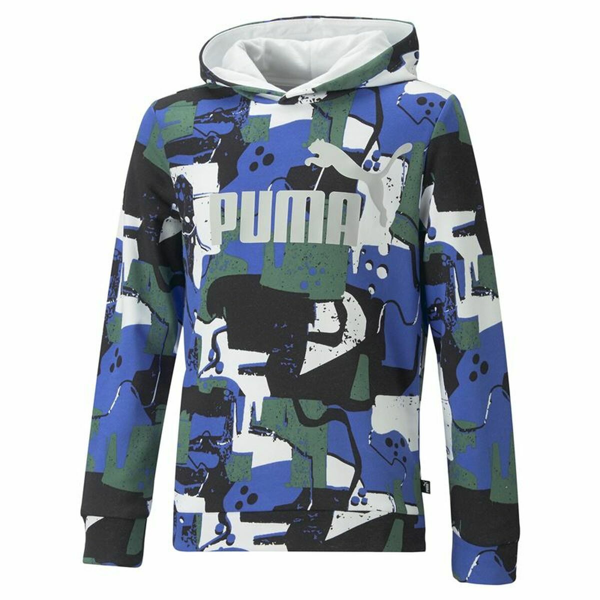 Children’s Sweatshirt Puma Essentials+ Street Art Aop Blue 7-8 Years