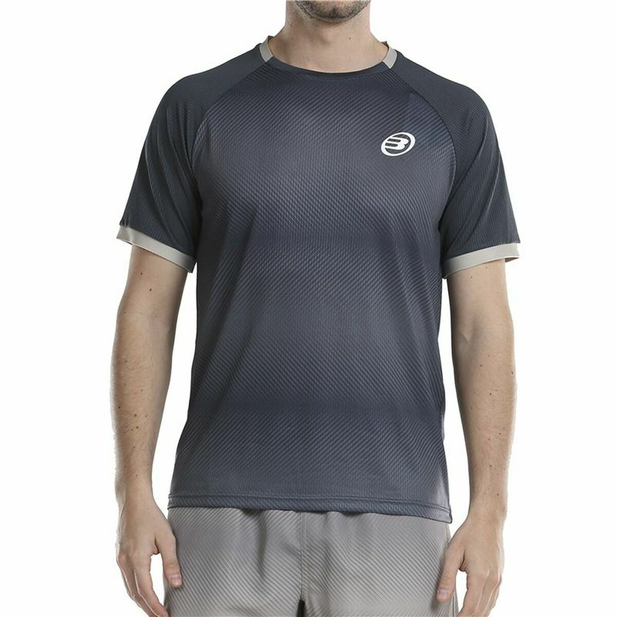 Men’s Short Sleeve T-Shirt Bullpadel Actua  Grey XL